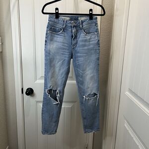 Anthropologie Pilcro And The Letterpress High Rise Slim Jean Womens Size 27